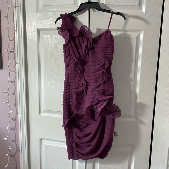 Deep Purple formal dress by L Art de River Island - Picture 1 of 3